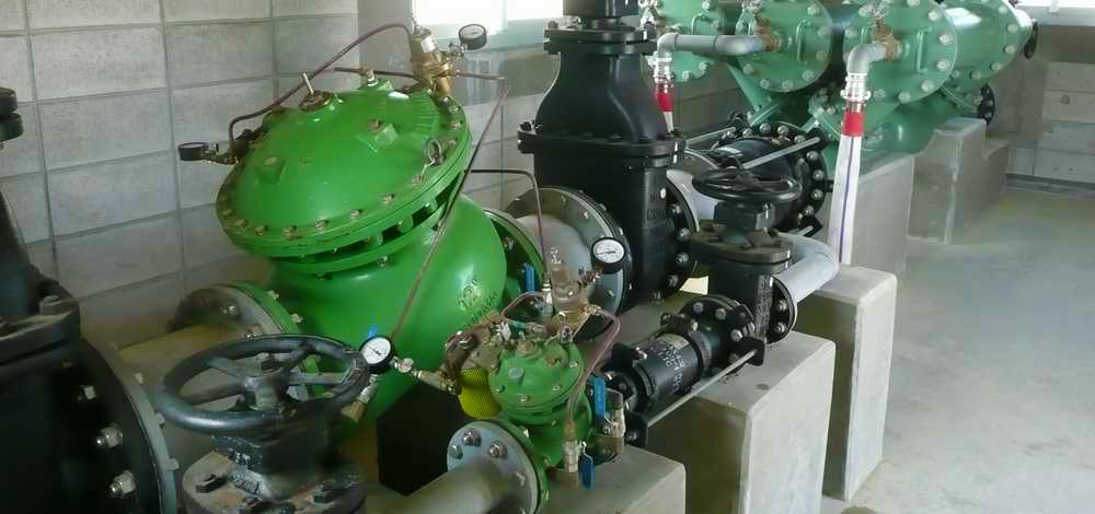 Water flow and pressure control